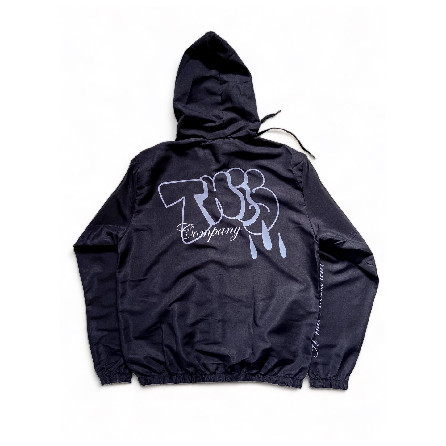 Corta Vento Preto Streetwear This.company Basic Bomb