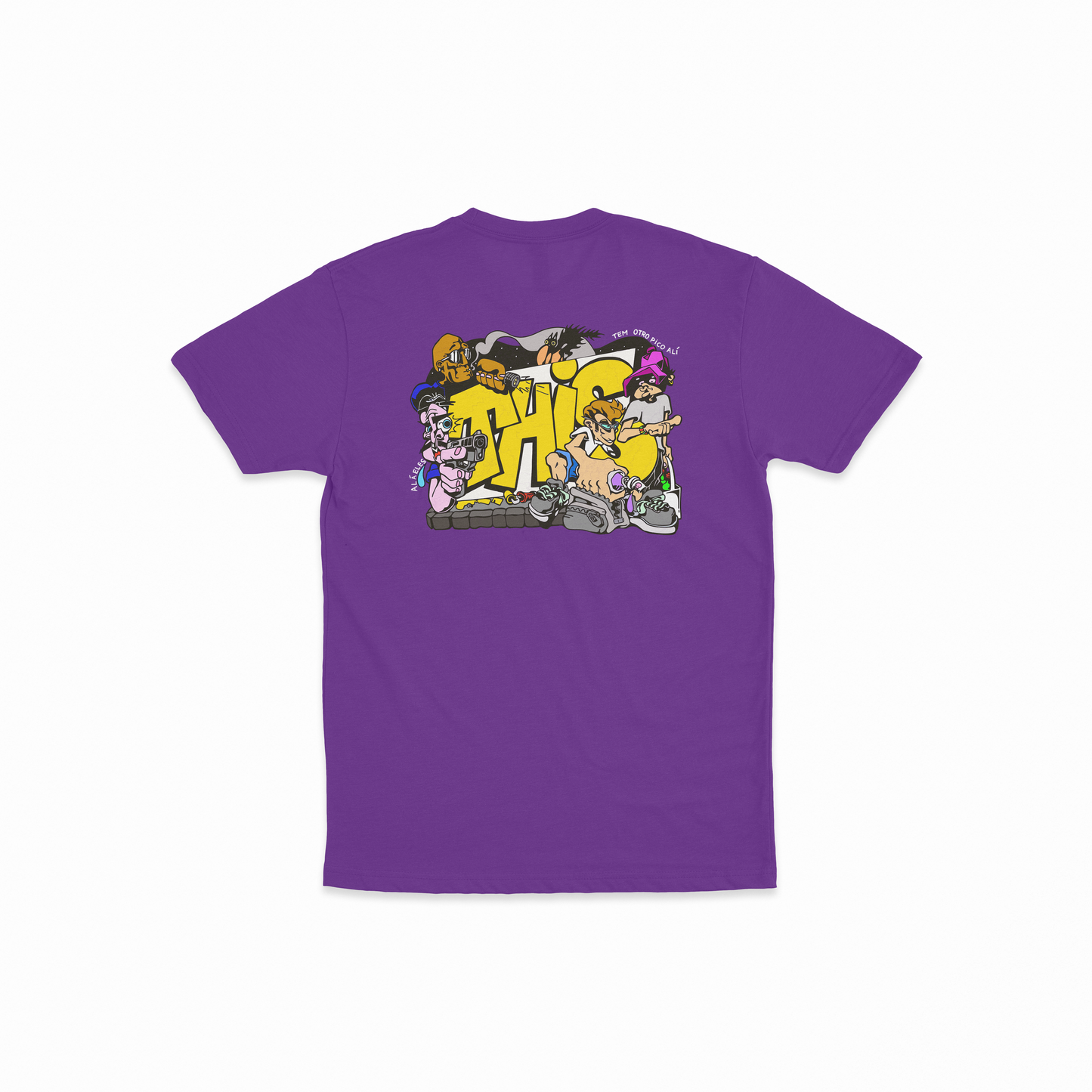 Camiseta Na Miuda This.company Roxo