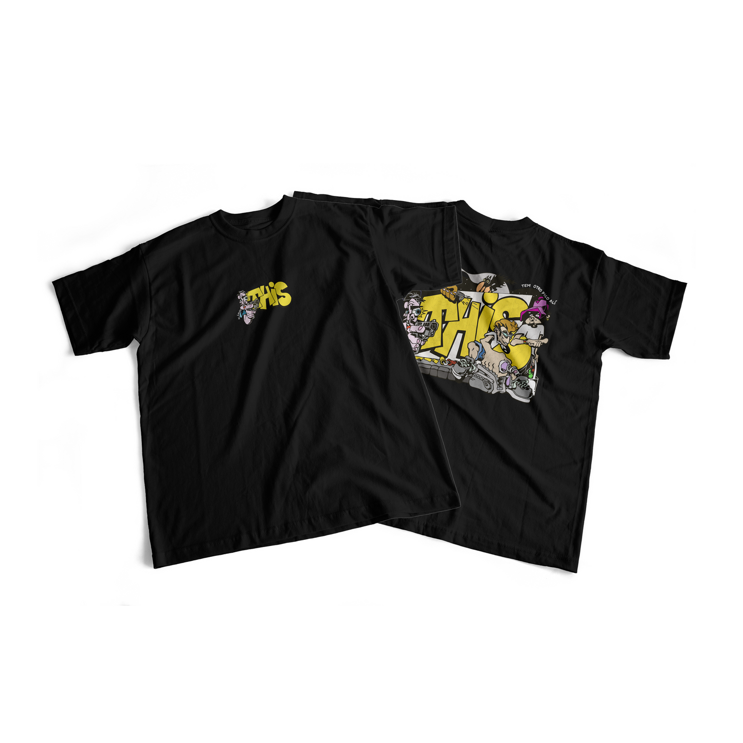 Camiseta Na Miuda This.company Preta
