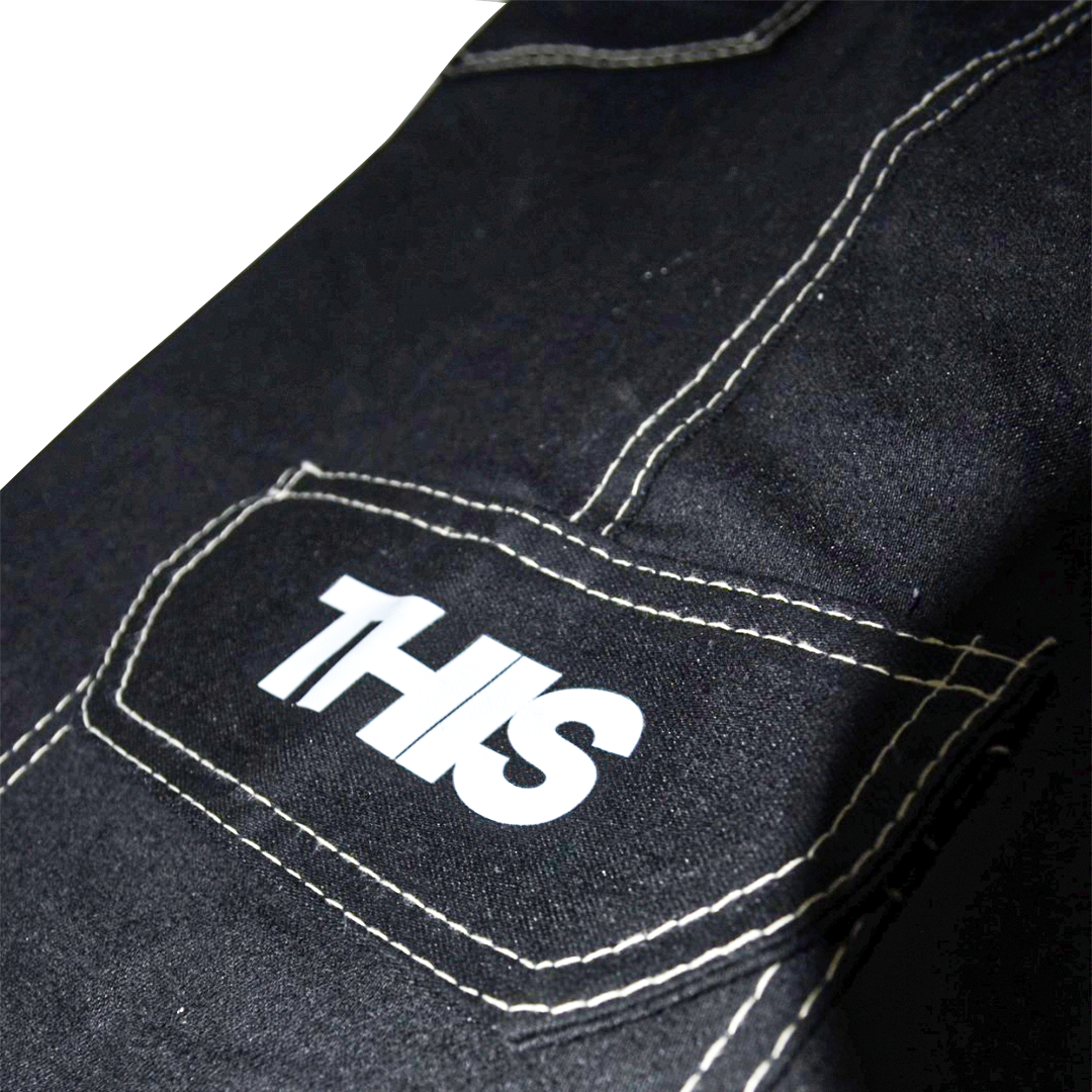 CALÇA CARGO PRETA "BASIC" THIS.COMPAANY
