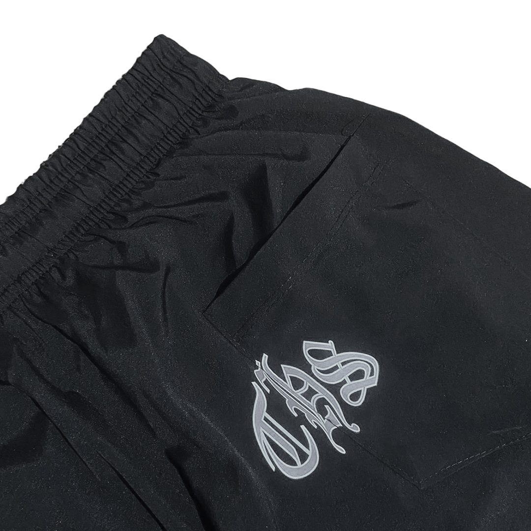 Short tectel streetwear "THS" Preto