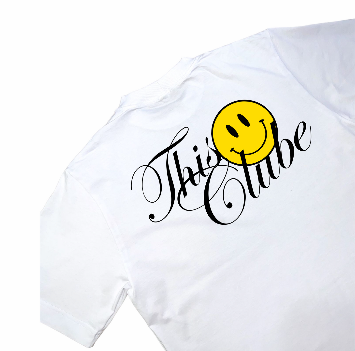 Camiseta "SMILE CLUBE" Branca