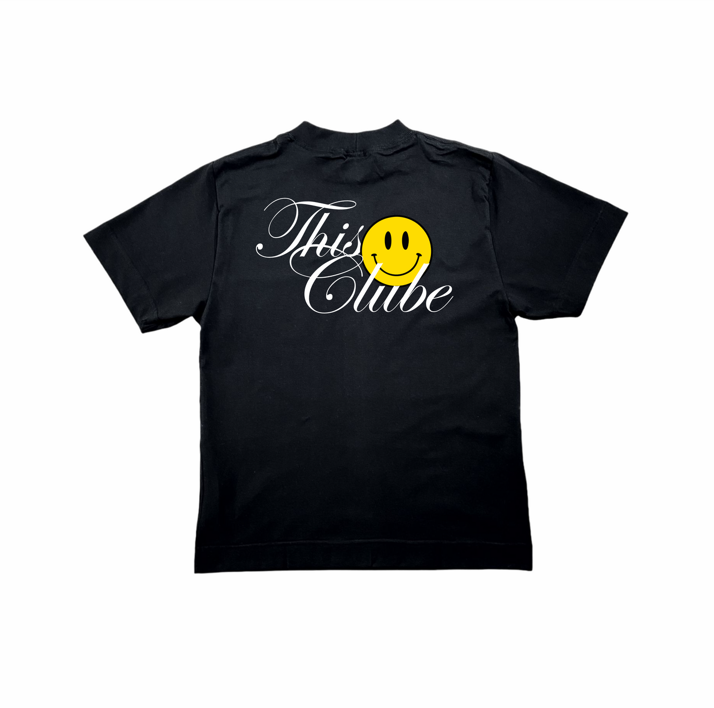 Camiseta Smile Clube Preta