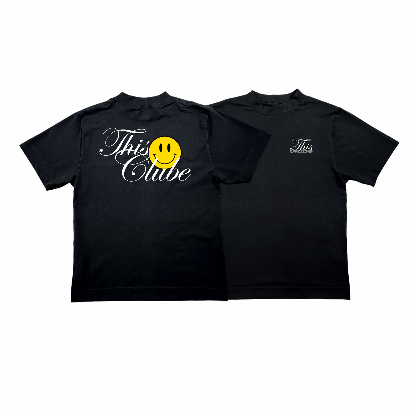 Camiseta Smile Clube Preta