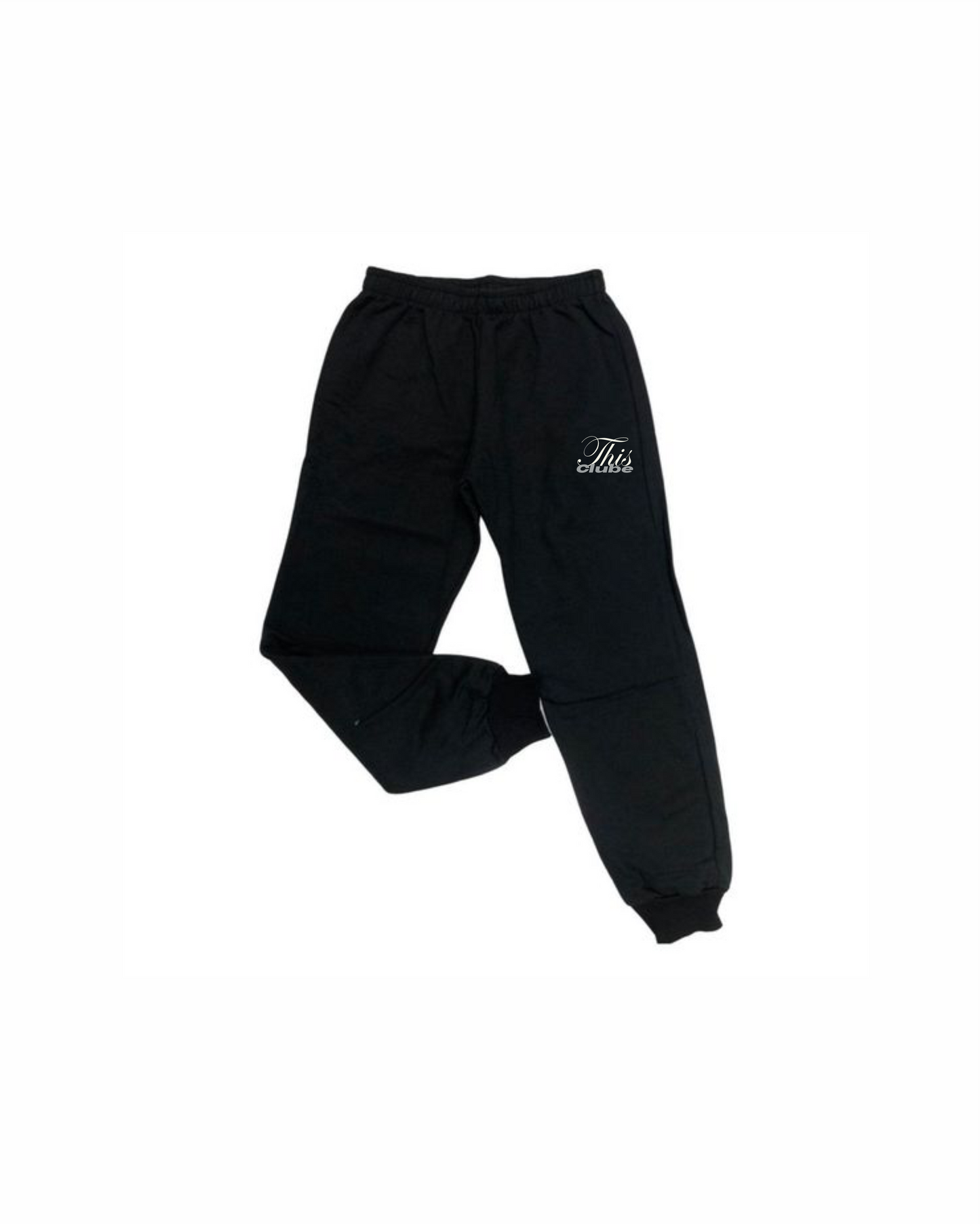 Calça MOLETOM PRETO ISSOBASIC