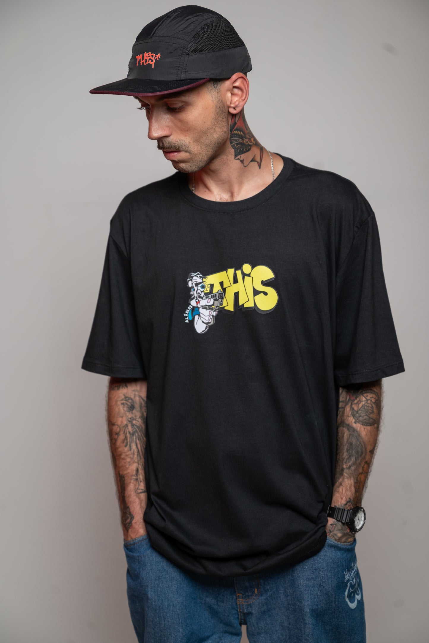 Camiseta Na Miuda This.company Preta