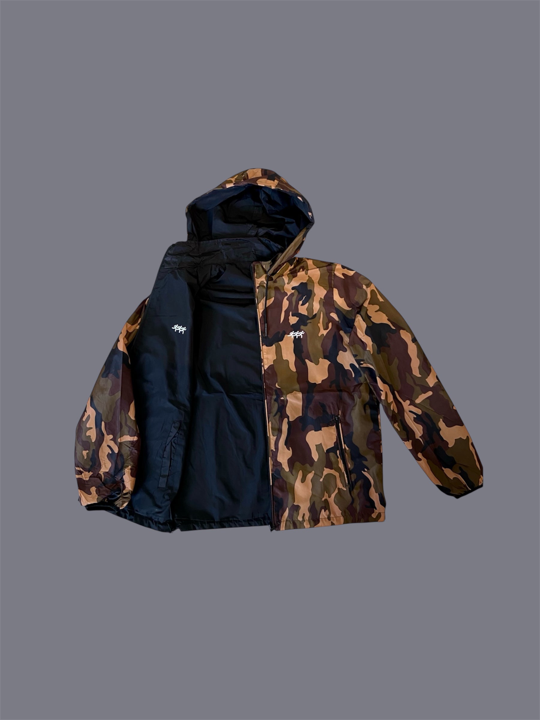 JAQUETA CORTA VENTO DUPLAFACE THIS "CAMO"