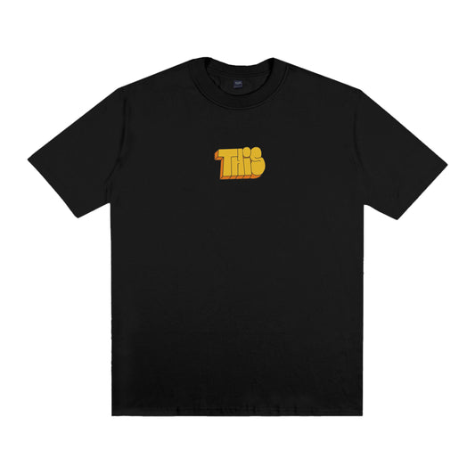 CAMISETA "SMILE FACE" PRETA