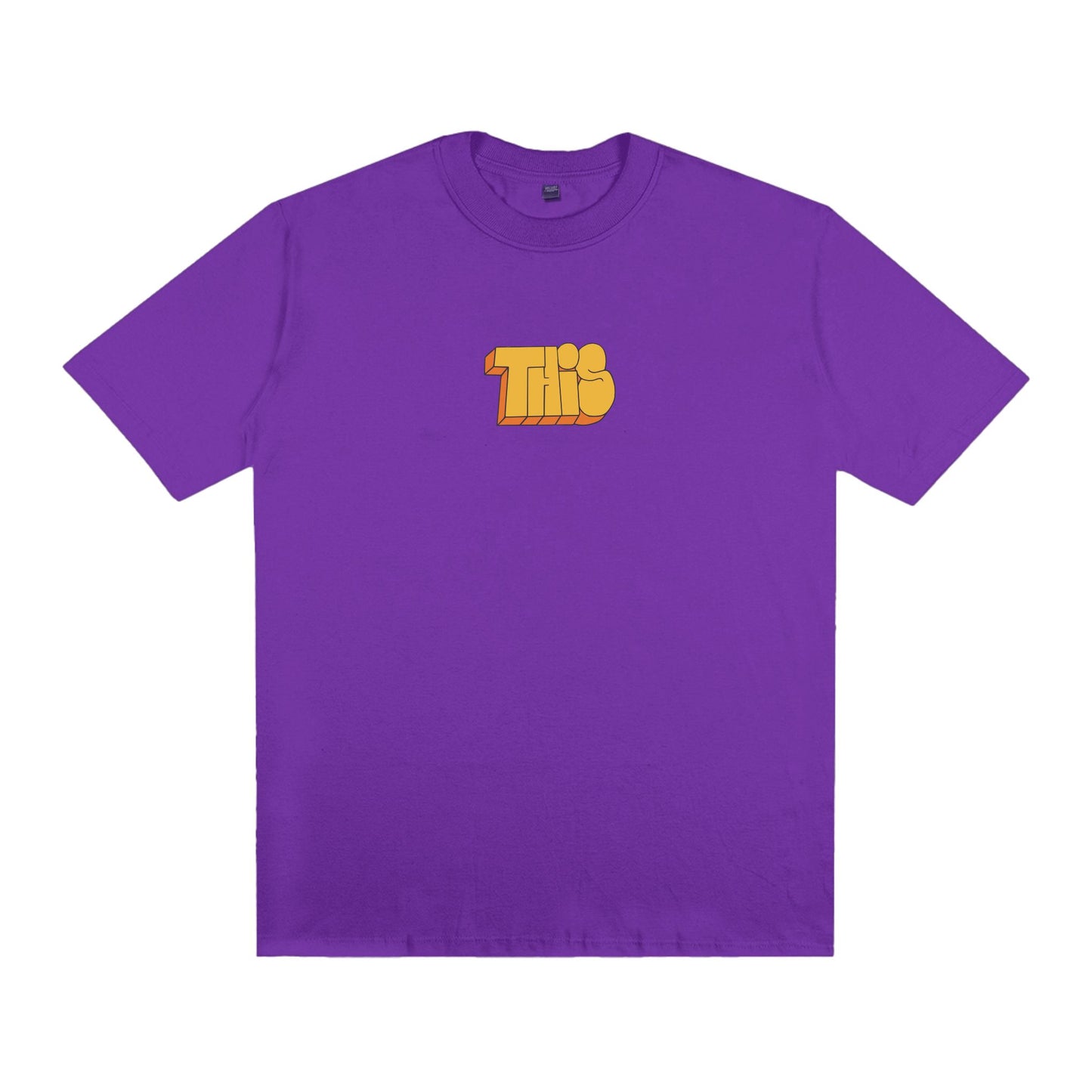 CAMISETA "SMILE FACE" ROXA