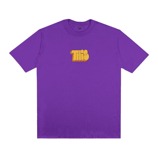 CAMISETA "SMILE FACE" ROXA