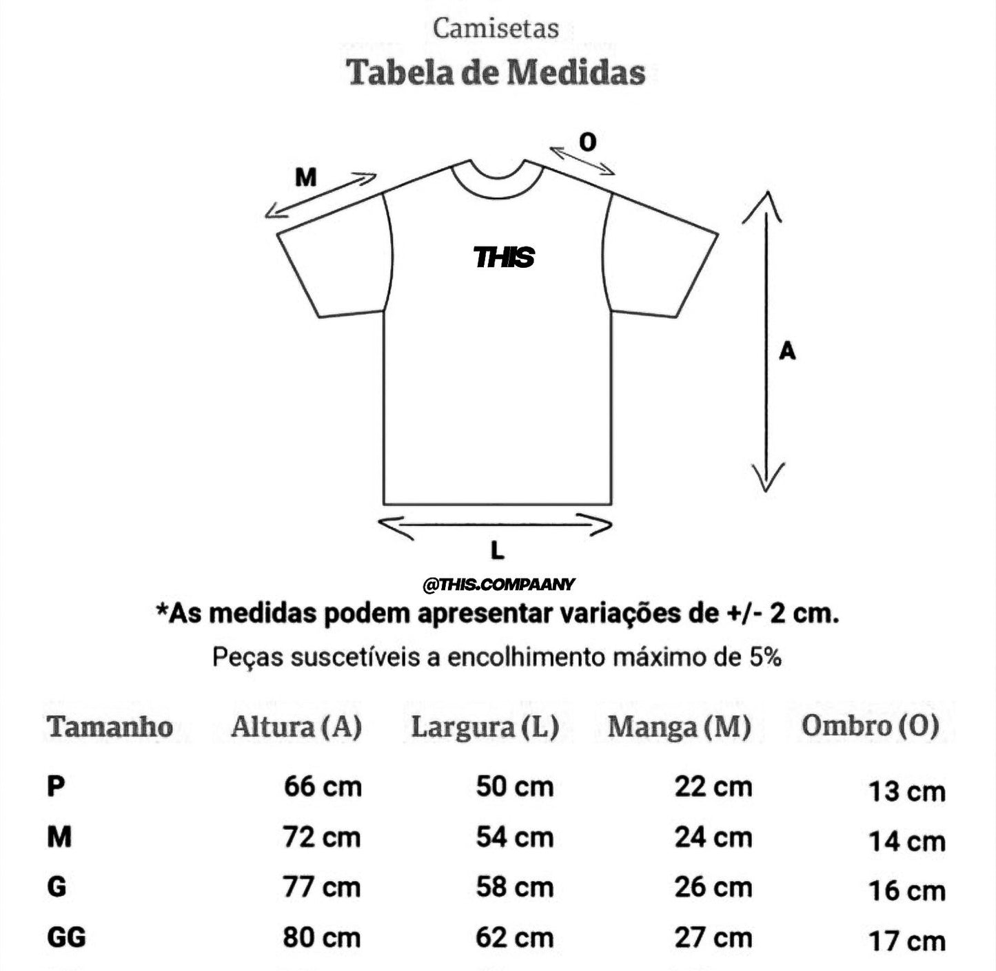 Camiseta básica THS. streetwear
