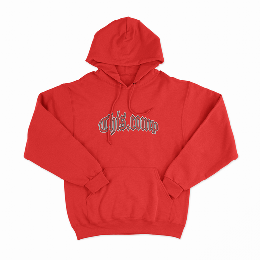 Moletom Old Street Vermelho This.company