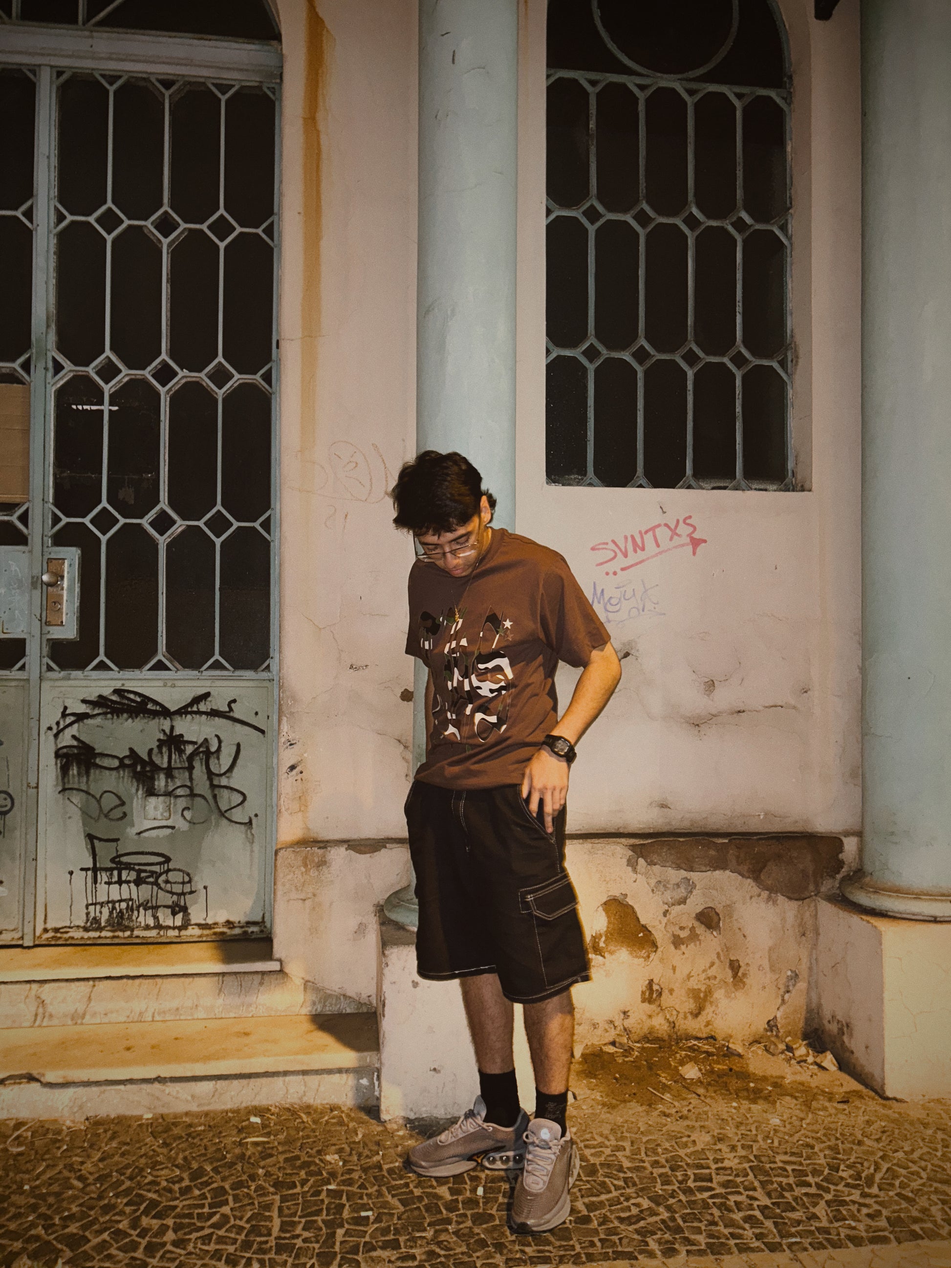 CAMISETA MARROM CAMO MILITAR THIS.COMPANY