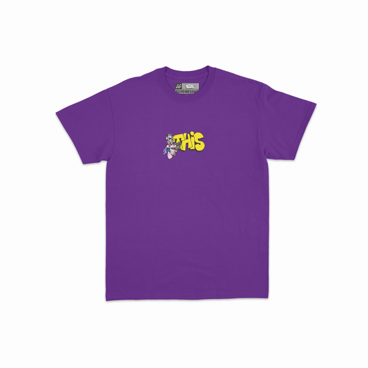 Camiseta Na Miuda This.company Roxo