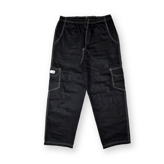 CALÇA CARGO PRETA "BASIC" THIS.COMPAANY