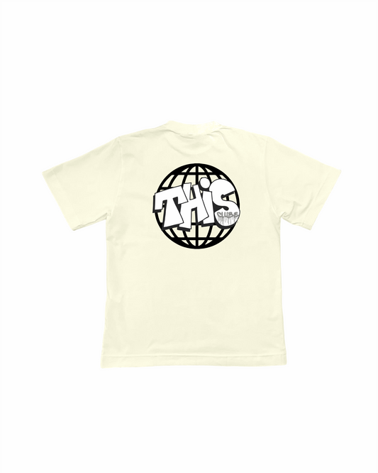 CAMISETA "GLOBAL" STREETWEAR THIS.COMPANY OFF-WHITE