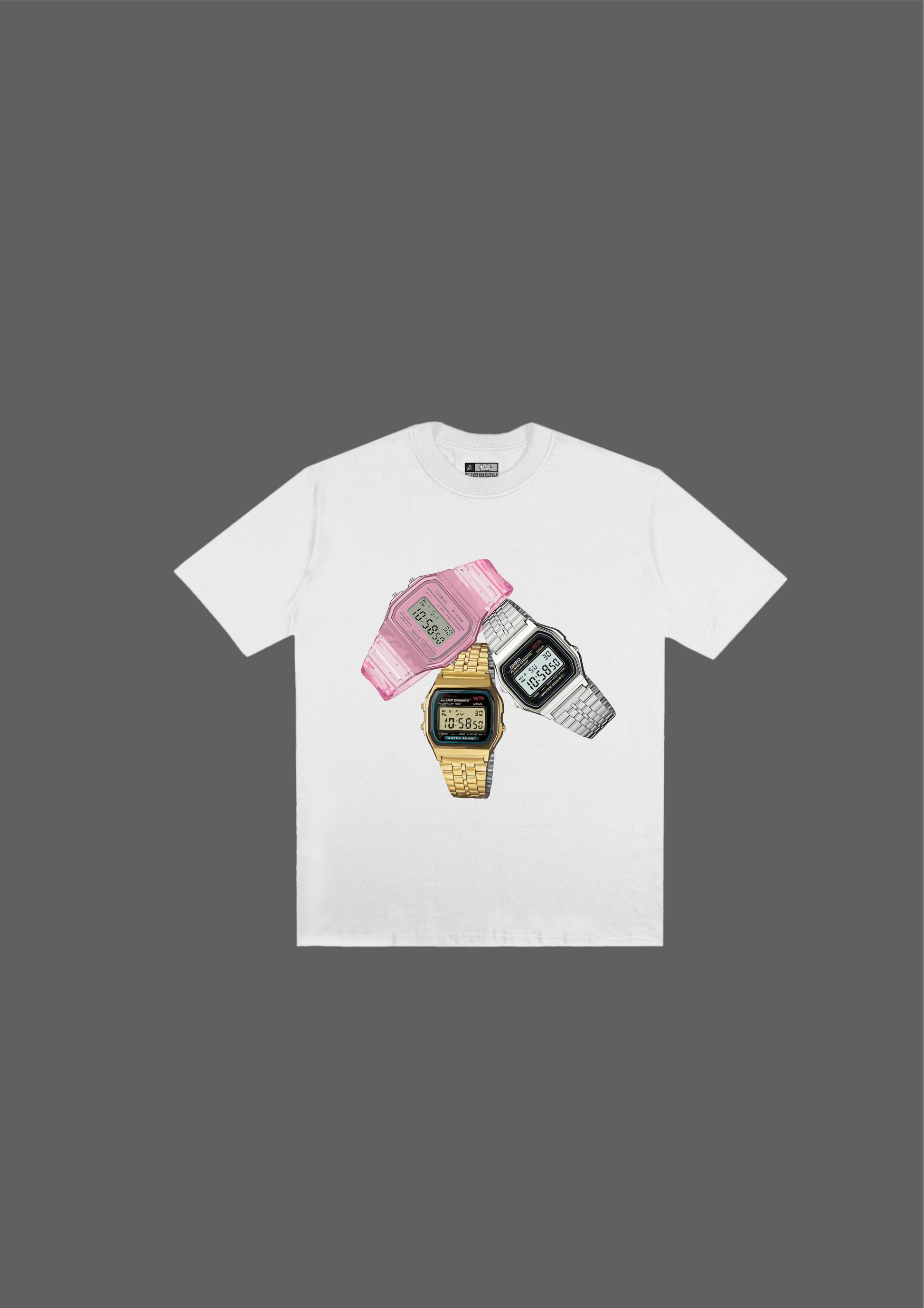 CAMISETA "TEMPO" BRANCA STREET