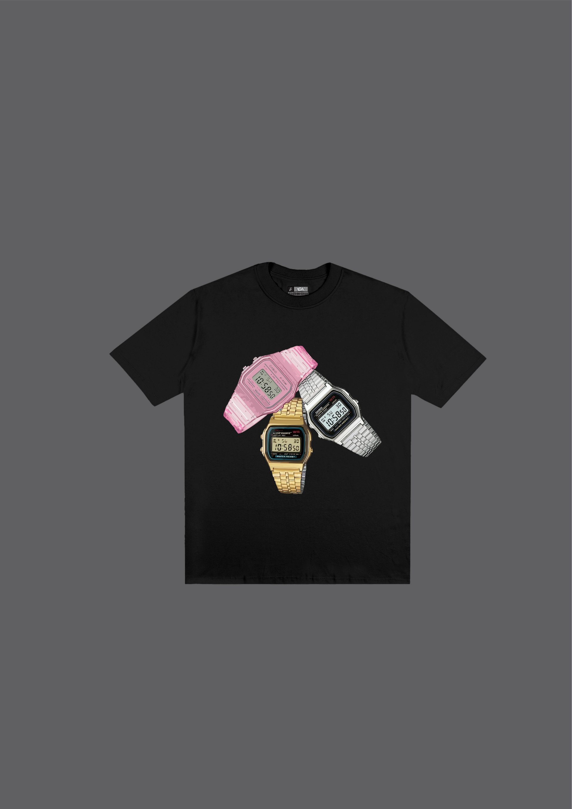 CAMISETA "TEMPO" PRETA STREET