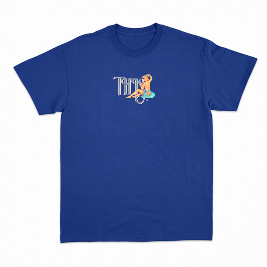 Camiseta Streetwear This.company Sexy Chrome Azul