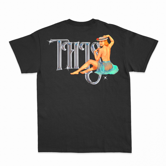 Camiseta Streetwear This.company Sexy Chrome Preta