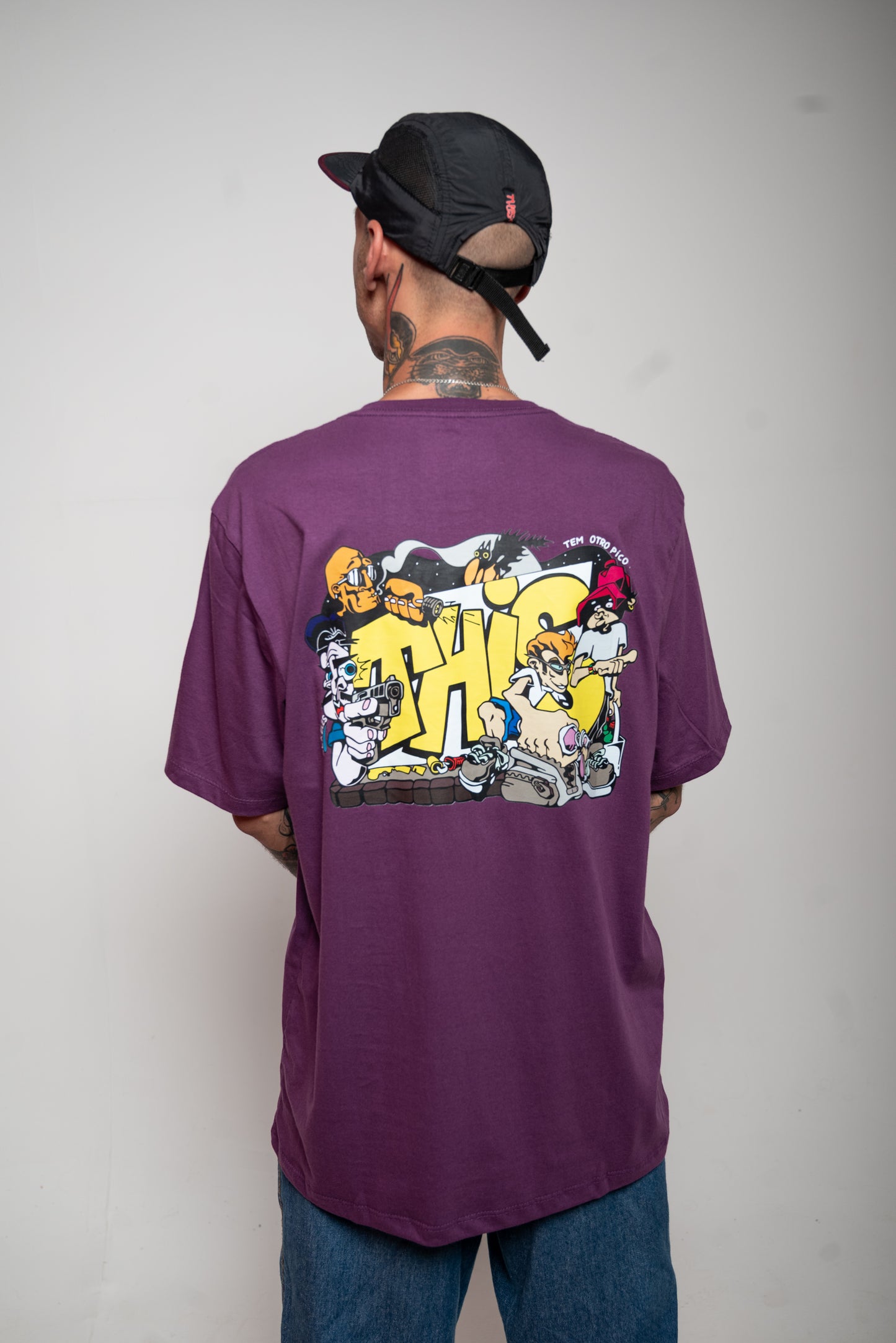 Camiseta Na Miuda This.company Roxo