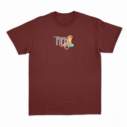 Camiseta Streetwear This.company Sexy Chrome Vinho